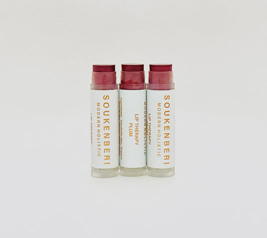 Lip Therapy Stick - Pack of 3 - Plum